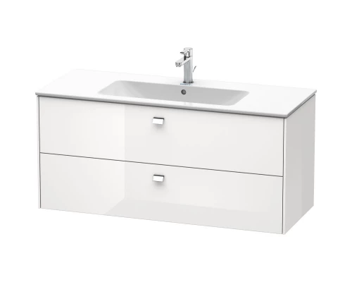 Тумба белый глянец 122 см Duravit Brioso BR410401022