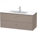 Тумба базальт матовый 122 см Duravit Brioso BR410404343