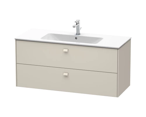 Тумба тауп матовый 122 см Duravit Brioso BR410409191