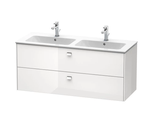 Тумба белый глянец 129 см Duravit Brioso BR410501022