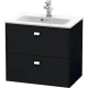 Тумба черный дуб 62 см Duravit Brioso BR411001016