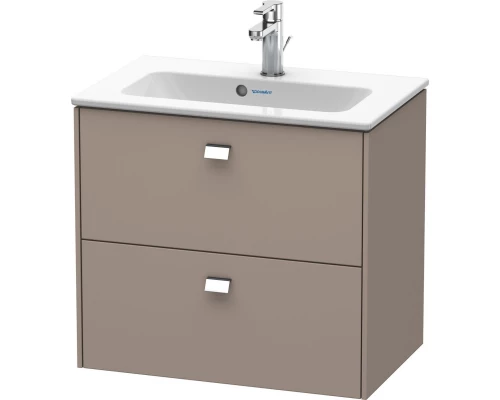 Тумба базальт матовый 62 см Duravit Brioso BR411001043