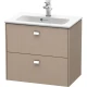 Тумба лен 62 см Duravit Brioso BR411001075