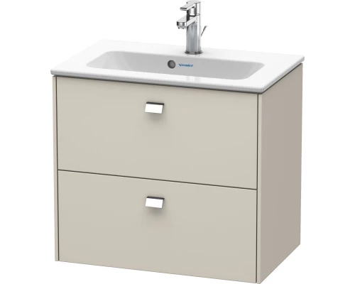 Тумба тауп матовый 62 см Duravit Brioso BR411001091