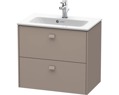 Тумба базальт матовый 62 см Duravit Brioso BR411004343