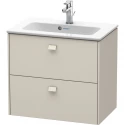 Тумба тауп матовый 62 см Duravit Brioso BR411009191