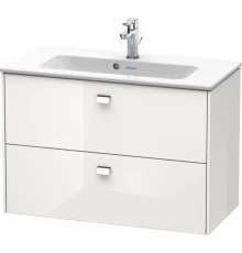 Тумба белый глянец 82 см Duravit Brioso BR411101022