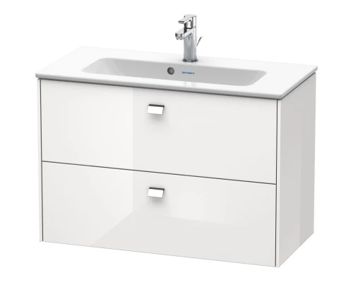 Тумба белый глянец 82 см Duravit Brioso BR411101022