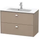 Тумба лен 82 см Duravit Brioso BR411101075