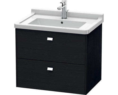 Тумба черный дуб 67 см Duravit Brioso BR414101016