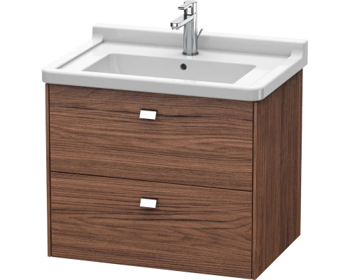 Тумба темный орех 67 см Duravit Brioso BR414101021