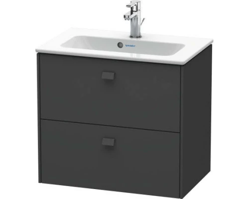 Тумба графит матовый 62 см Duravit Brioso BR411004949