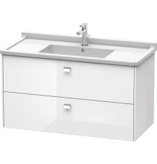 Тумба белый глянец 102 см Duravit Brioso BR414301022