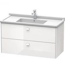 Тумба белый глянец 102 см Duravit Brioso BR414302222