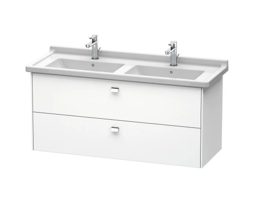 Тумба белый матовый 122 см Duravit Brioso BR414401018