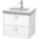 Тумба белый матовый 62 см Duravit Brioso BR414501018