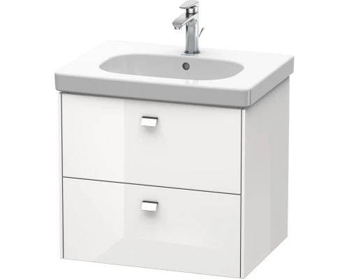 Тумба белый глянец 62 см Duravit Brioso BR414501022