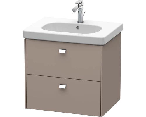 Тумба базальт матовый 62 см Duravit Brioso BR414501043
