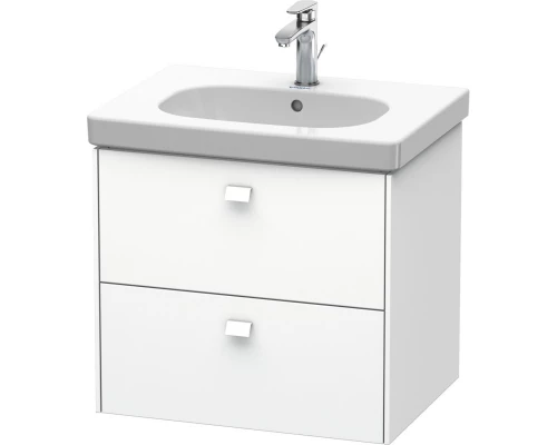 Тумба белый матовый 62 см Duravit Brioso BR414501818