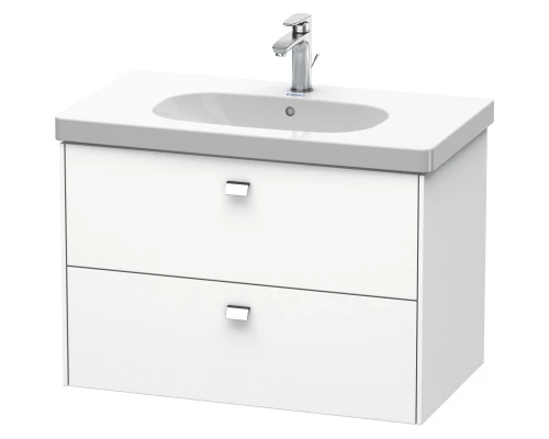 Тумба белый матовый 82 см Duravit Brioso BR414601018