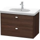 Тумба каштан 82 см Duravit Brioso BR414601053