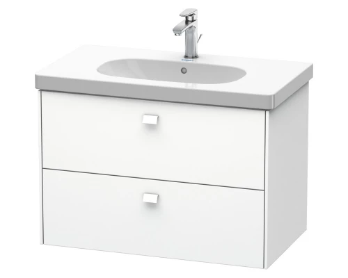 Тумба белый матовый 82 см Duravit Brioso BR414601818