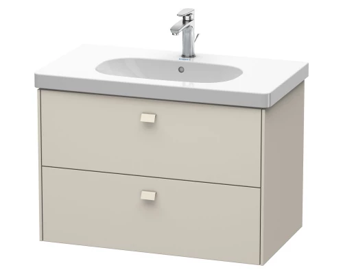 Тумба тауп матовый 82 см Duravit Brioso BR414609191