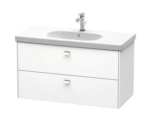 Тумба белый матовый 102 см Duravit Brioso BR414701018