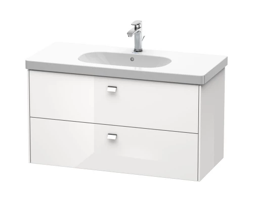 Тумба белый глянец 102 см Duravit Brioso BR414701022
