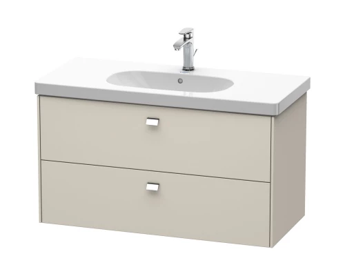 Тумба тауп матовый 102 см Duravit Brioso BR414701091