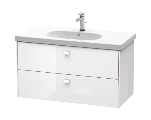 Тумба белый глянец 102 см Duravit Brioso BR414702222