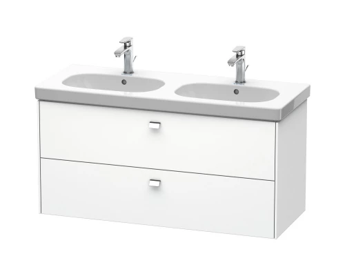 Тумба белый матовый 117 см Duravit Brioso BR414801018