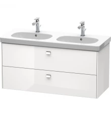 Тумба белый глянец 117 см Duravit Brioso BR414801022