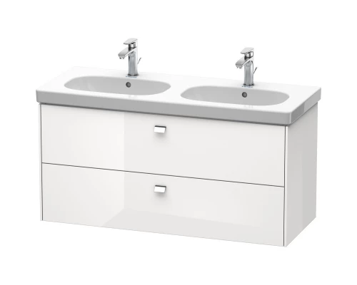Тумба белый глянец 117 см Duravit Brioso BR414801022