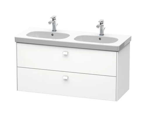 Тумба белый матовый 117 см Duravit Brioso BR414801818