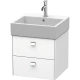 Тумба белый матовый 48,4 см Duravit Brioso BR415201018