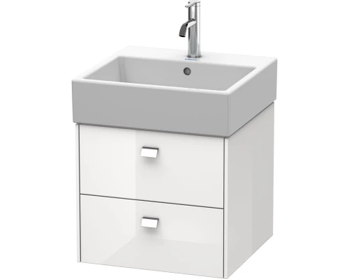 Тумба белый глянец 48,4 см Duravit Brioso BR415201022