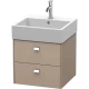 Тумба лен 48,4 см Duravit Brioso BR415201075