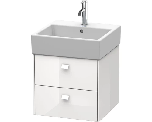 Тумба белый глянец 48,4 см Duravit Brioso BR415202222