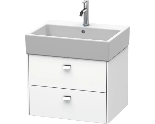 Тумба белый матовый 58,4 см Duravit Brioso BR415301018