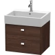 Тумба каштан 58,4 см Duravit Brioso BR415301053