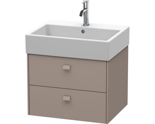 Тумба базальт матовый 58,4 см Duravit Brioso BR415304343