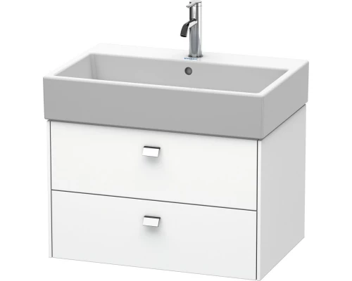 Тумба белый матовый 68,4 см Duravit Brioso BR415401018