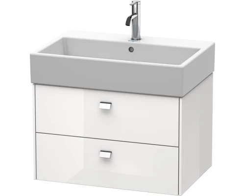 Тумба белый глянец 68,4 см Duravit Brioso BR415401022
