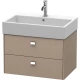 Тумба лен 68,4 см Duravit Brioso BR415401075