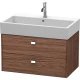 Тумба темный орех 78,4 см Duravit Brioso BR415501021