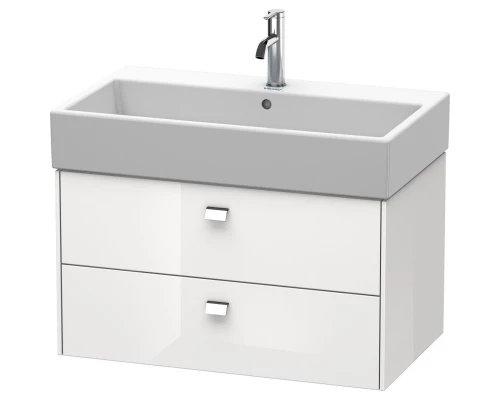 Тумба белый глянец 78,4 см Duravit Brioso BR415501022