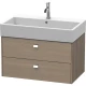 Тумба серый дуб 78,4 см Duravit Brioso BR415501035