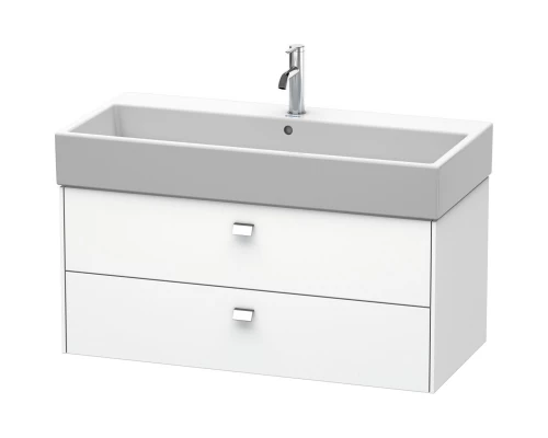 Тумба белый матовый 98,4 см Duravit Brioso BR415601018
