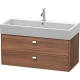 Тумба орех 98,4 см Duravit Brioso BR415601079